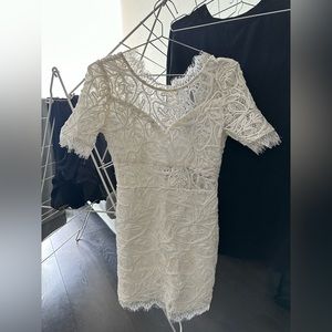 Honey White Lace Dress
